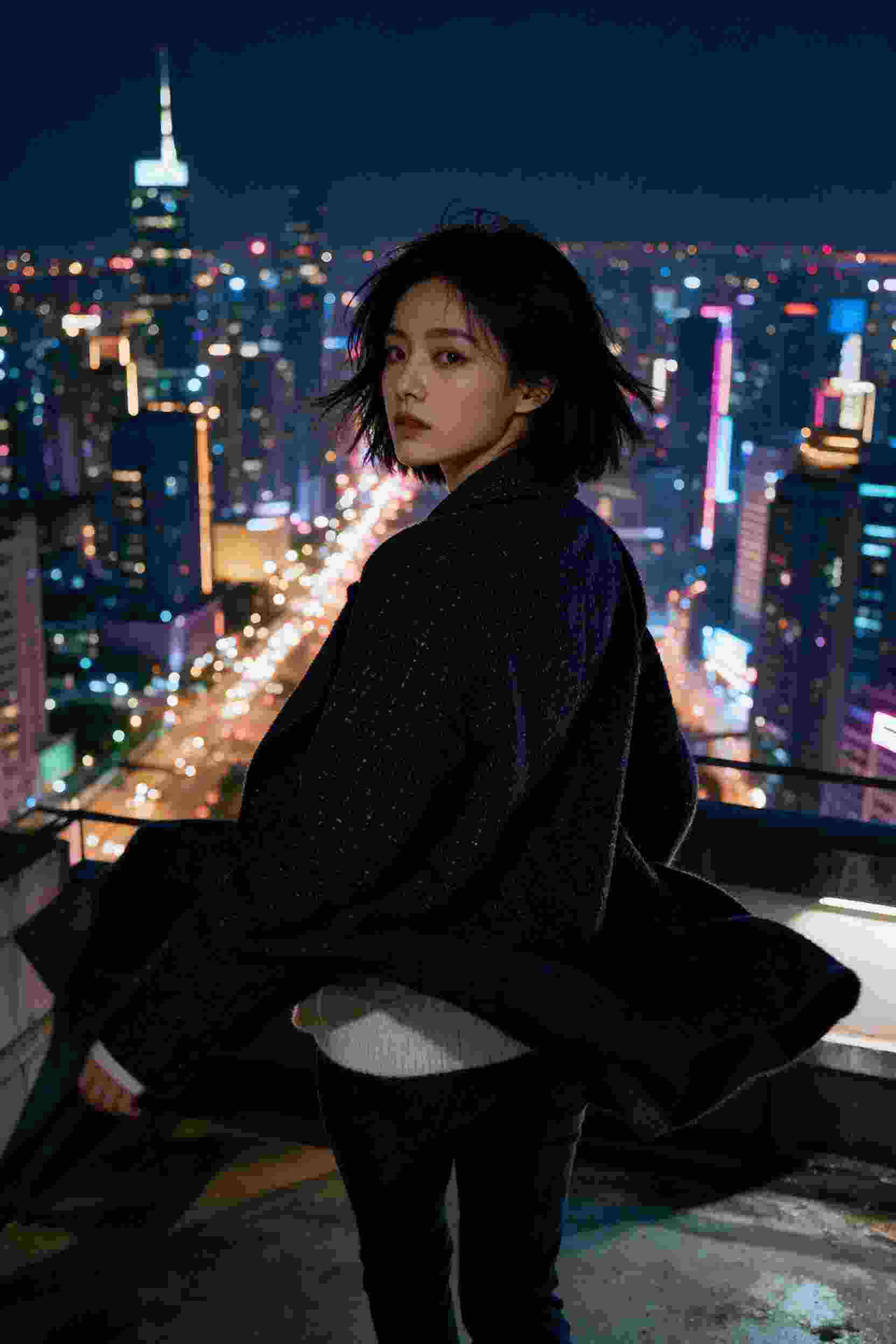 樱花树下的等待